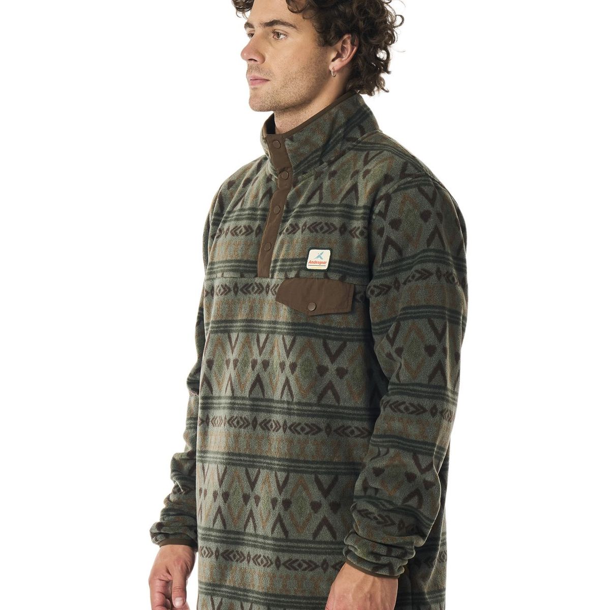 ANDESGEAR - Polar Hombre Andesgear Panguipulli Marrón