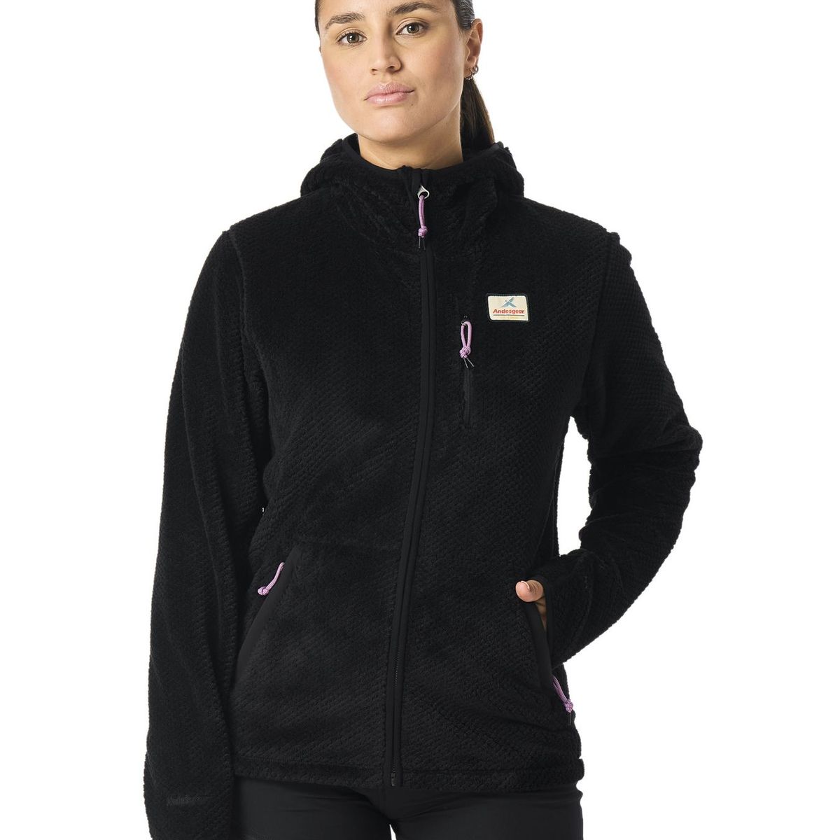 ANDESGEAR - Polar Mujer Andesgear New Navarino Negro
