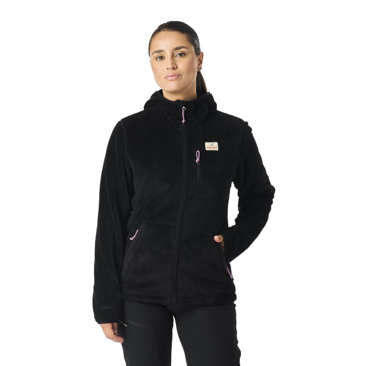 ANDESGEAR - Polar Mujer Andesgear New Navarino Negro