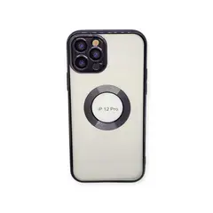GENERICO - Funda Elegante Magfase Genérica iPhone 12 Pro Negro