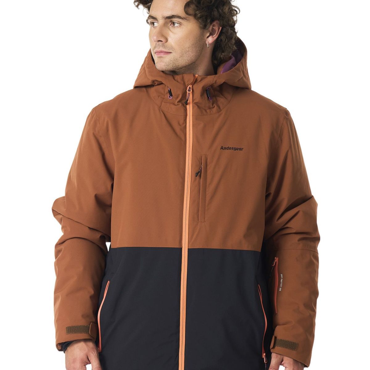 ANDESGEAR - Chaquetas Hombre Andesgear Antillanca Marrón