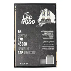 KOBO - Dakar ampolletas Led auto H4 IR100 45.000 lm