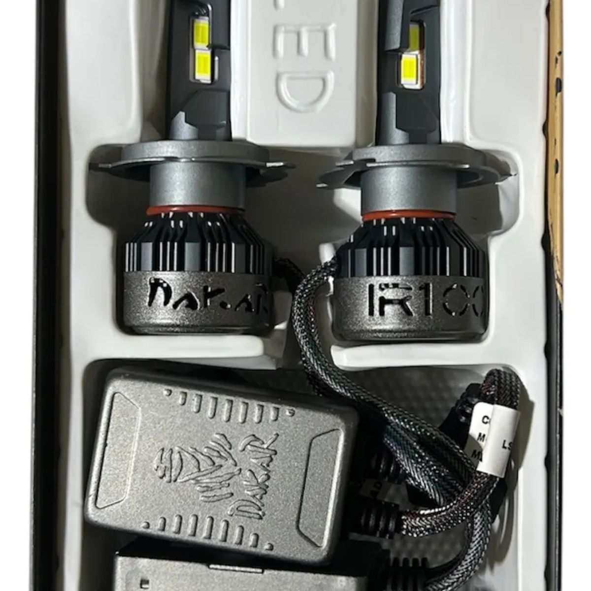 KOBO - Dakar ampolletas Led auto H4 IR100 45.000 lm