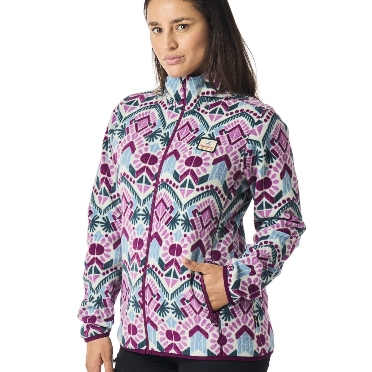 ANDESGEAR - Polar Mujer Andesgear Pullao Violeta