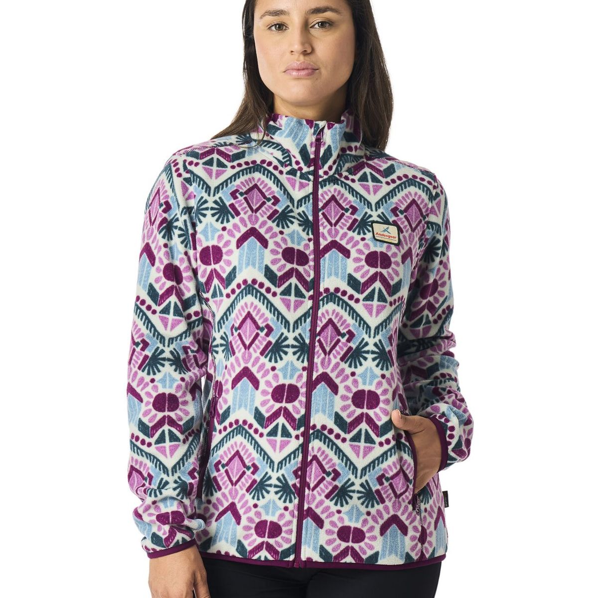 ANDESGEAR - Polar Mujer Andesgear Pullao Violeta