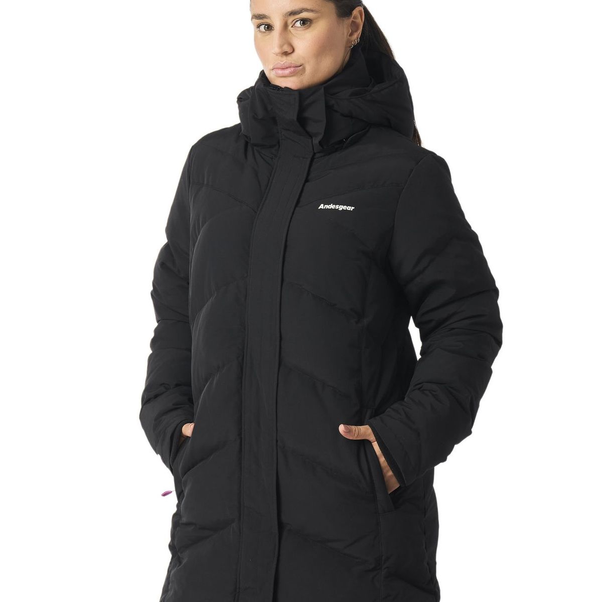 ANDESGEAR - Chaqueta Mujer Andesgear Petrohué Down Negro