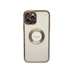 GENERICO - Funda Elegante Magfase Genérica iPhone 12 Pro Dorado