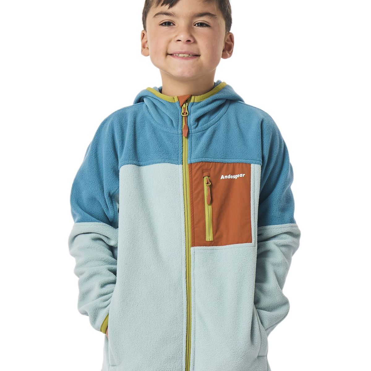 ANDESGEAR - Polar Niños Andesgear New Maihue Azul