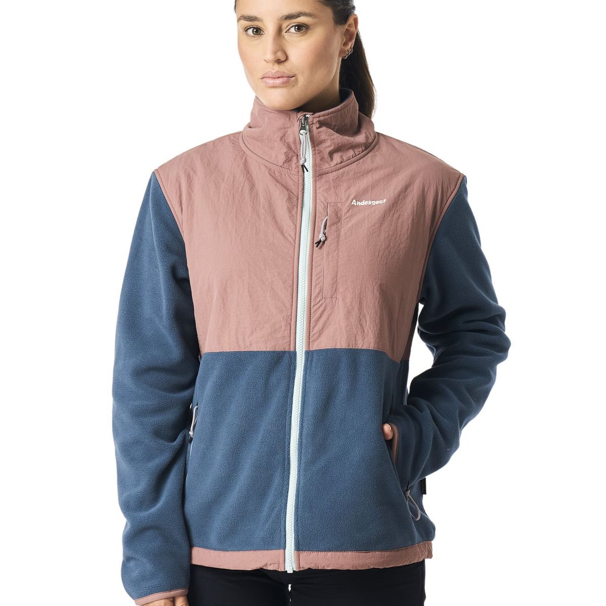 ANDESGEAR - Polar Mujer Andesgear Tolhuaca Azul