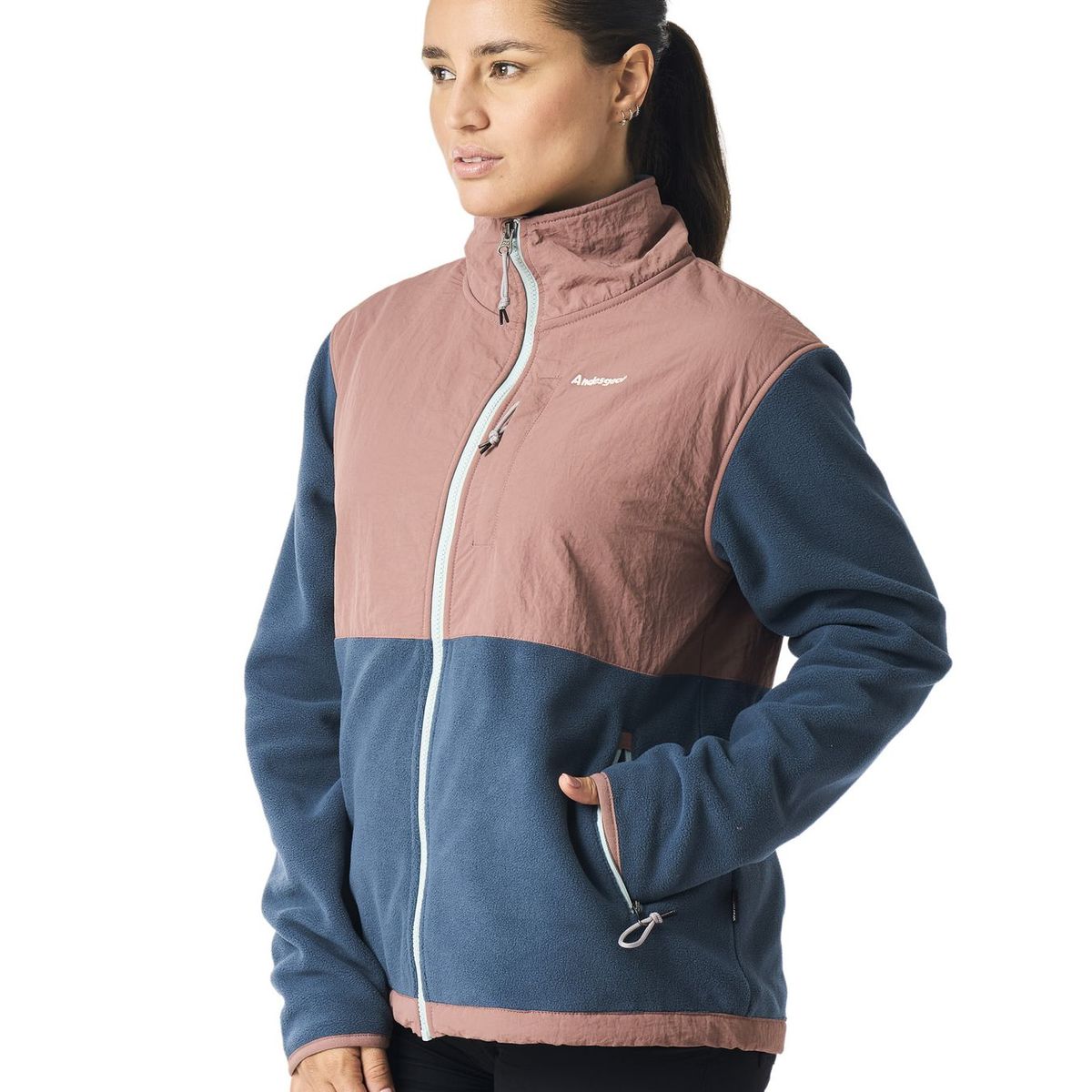 ANDESGEAR - Polar Mujer Tolhuaca Azul Andesgear
