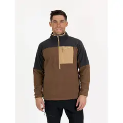 ANDESGEAR - Polar Hombre New Maihue 1/2 Marrón