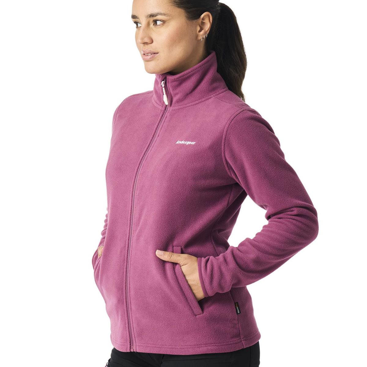 ANDESGEAR - Polar Mujer Maihue Rojo Andesgear