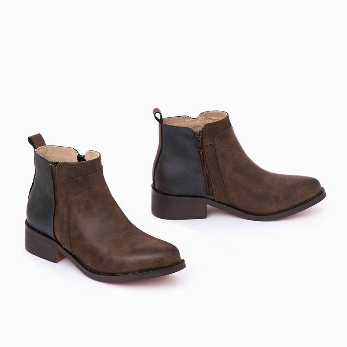 GIANI DAFIRENZE - Botin Cuero Mujer Urogallo Cafe