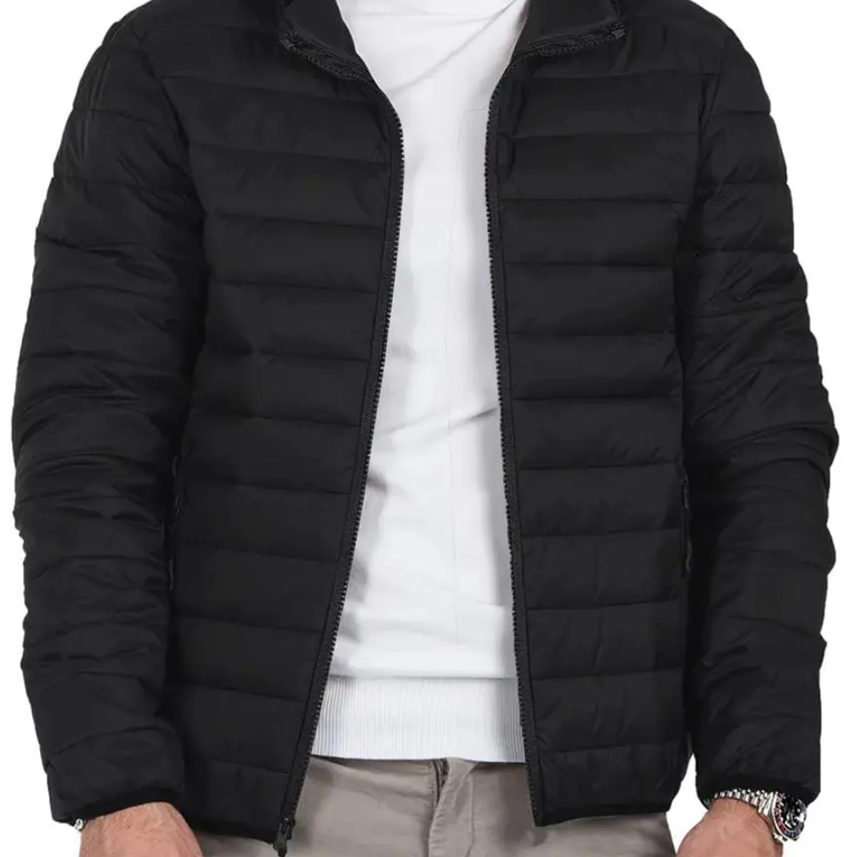 BLUE MOUNTAIN - PARKA IMPERMEABLE ESCOLAR TERMICA  VARON  GORRO DESMONTABLE