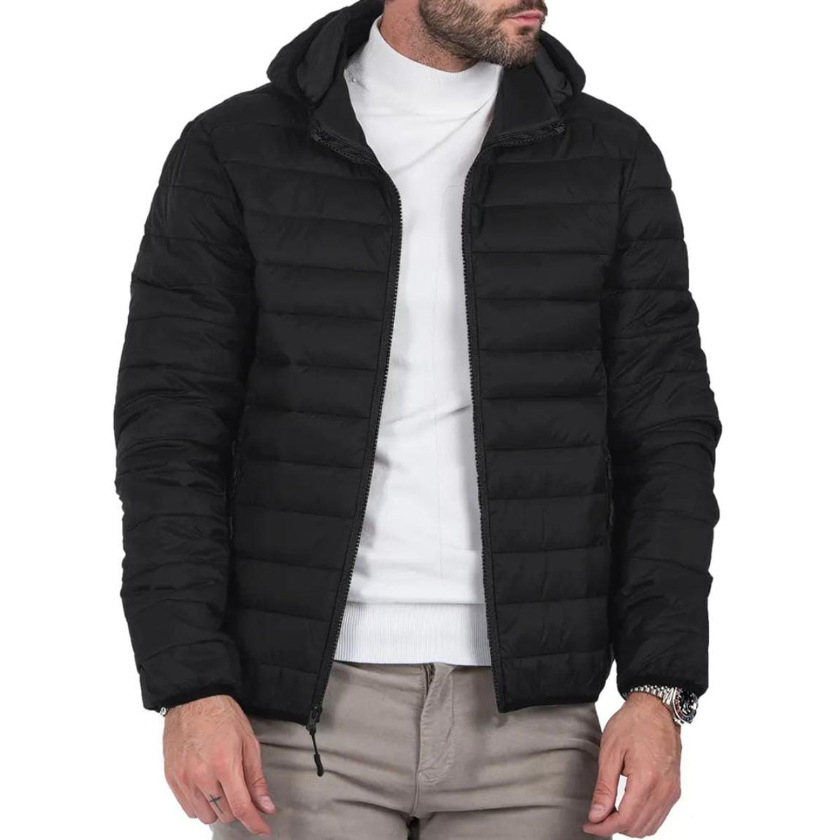 BLUE MOUNTAIN - PARKA IMPERMEABLE ESCOLAR TERMICA  VARON  GORRO DESMONTABLE