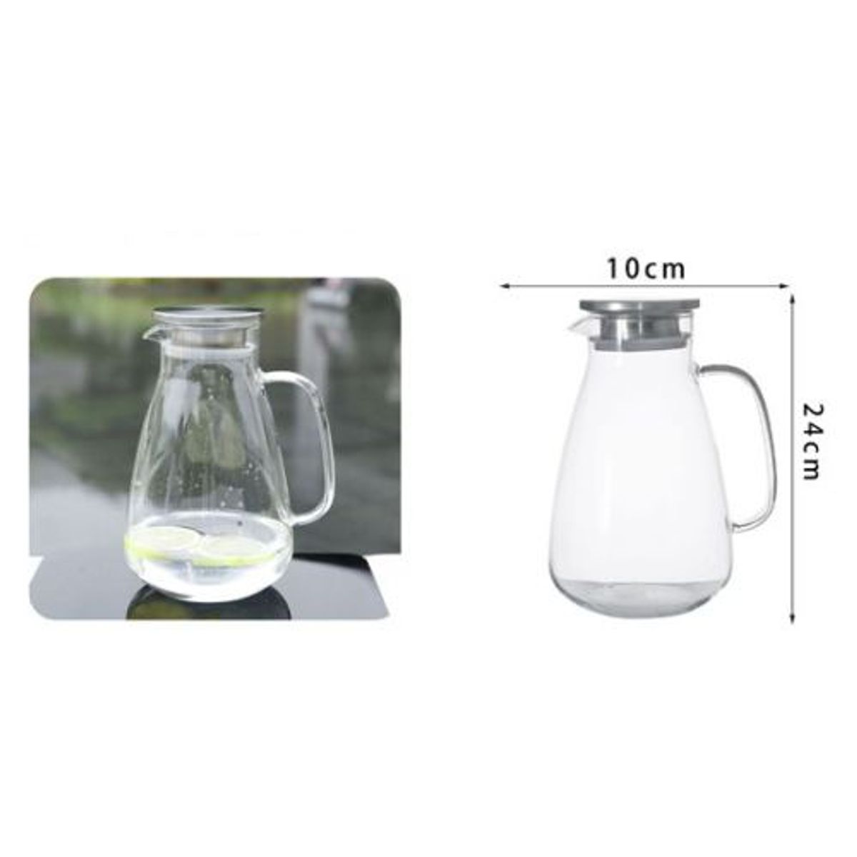 GENERICO - JARRA DE VIDRIO 1800ML