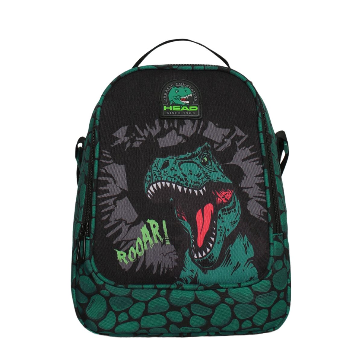 HEAD - Lonchera Hombre Grey Dino Stone Verde Head