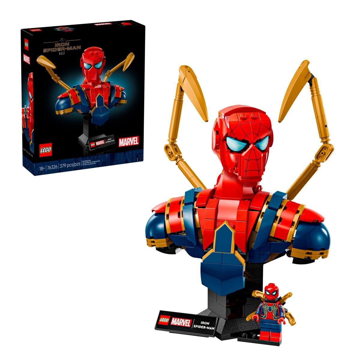 LEGO - Busto De Iron Spider-Man Lego Super Heroes