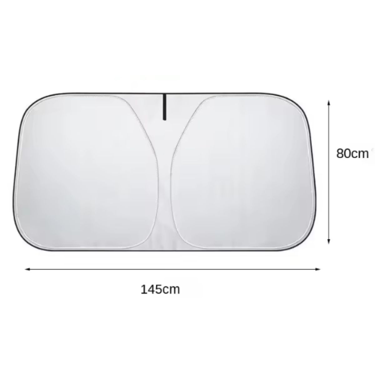 GENERICO - Parasol Plegable Dual Auto Redondo