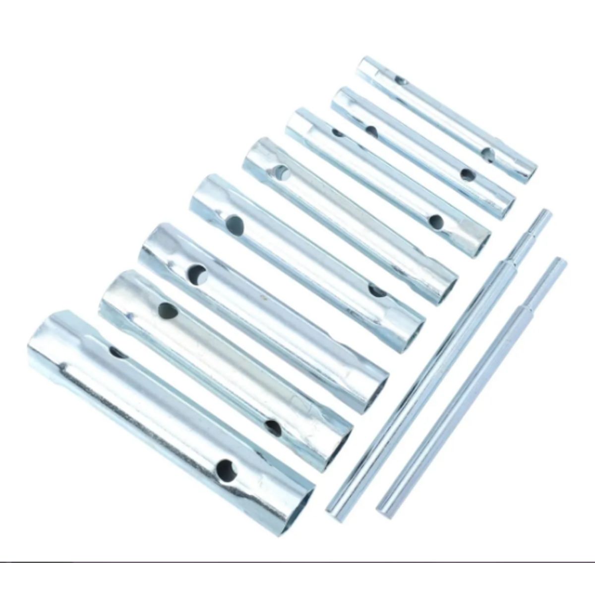 GENERICO - Set Llaves Saca Bujías Hexagonal 6mm A 22mm 10 Pcs
