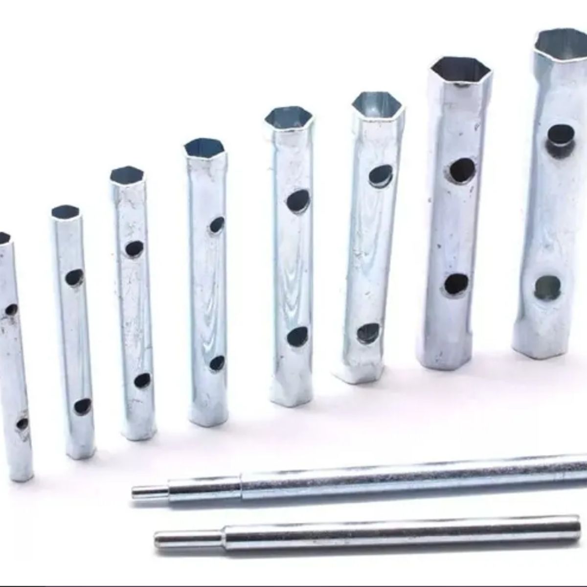 GENERICO - Set Llaves Saca Bujías Hexagonal 6mm A 22mm 10 Pcs