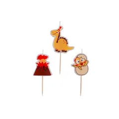 GENERICO - Velas Decorativas de Animales 11,8 x 5,5 cm – Ideal para Cumpleaños