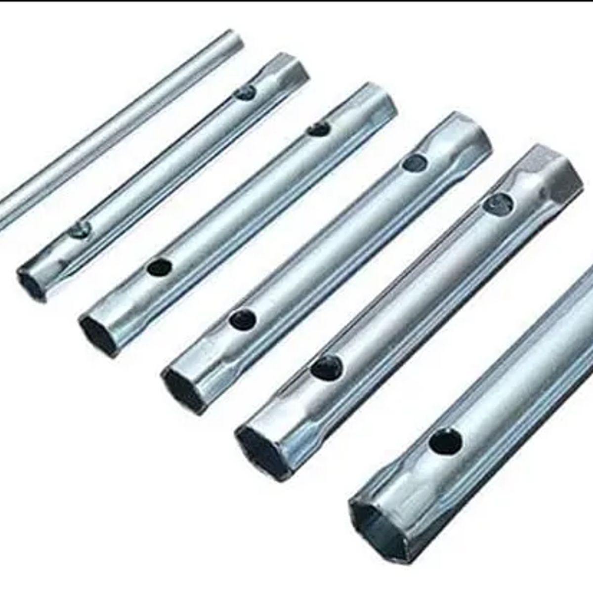 GENERICO - Set Llaves Saca Bujías Hexagonal 8mm A 17mm 6 Pcs