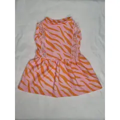 EL MUNDO DE EMMA - Vestido mascota cebra talla L