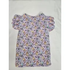 EL MUNDO DE EMMA - Polera mascota animada lila talla M