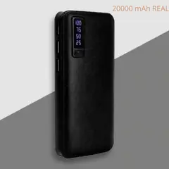 MOVI - POWER BANK 20.000 mAh CON 3 SALIDAS USB Y LINTERNA LED