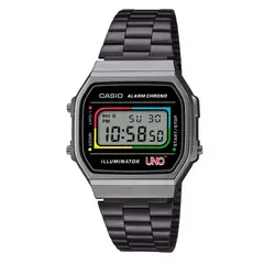 CASIO - Reloj A-168WEUC-1A Digital Unisex