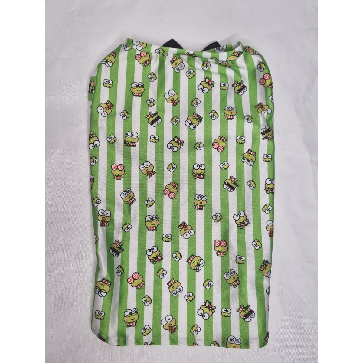 EL MUNDO DE EMMA - Polera mascota animada líneas verde talla S