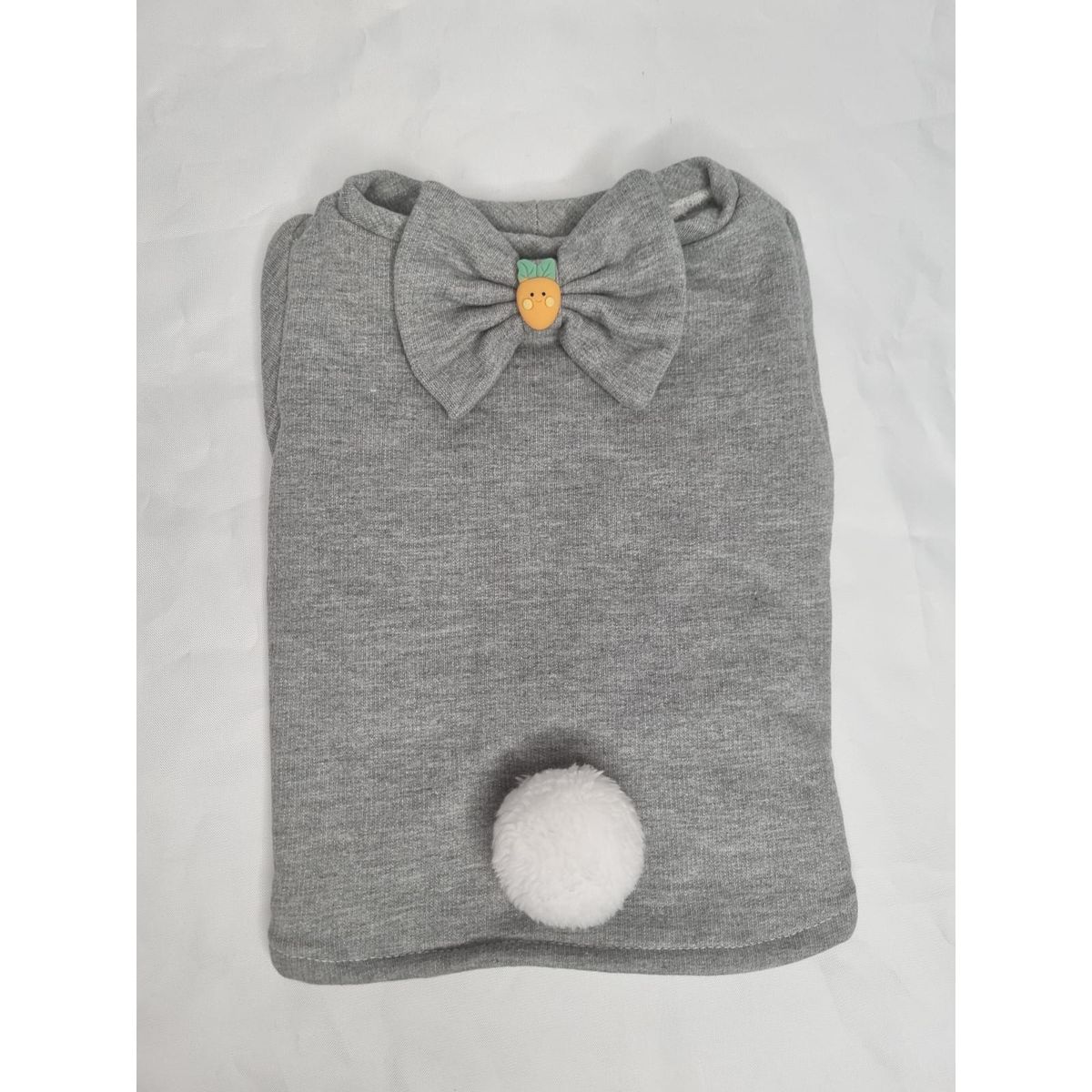 EL MUNDO DE EMMA - Polerón mascota gris talla M corto