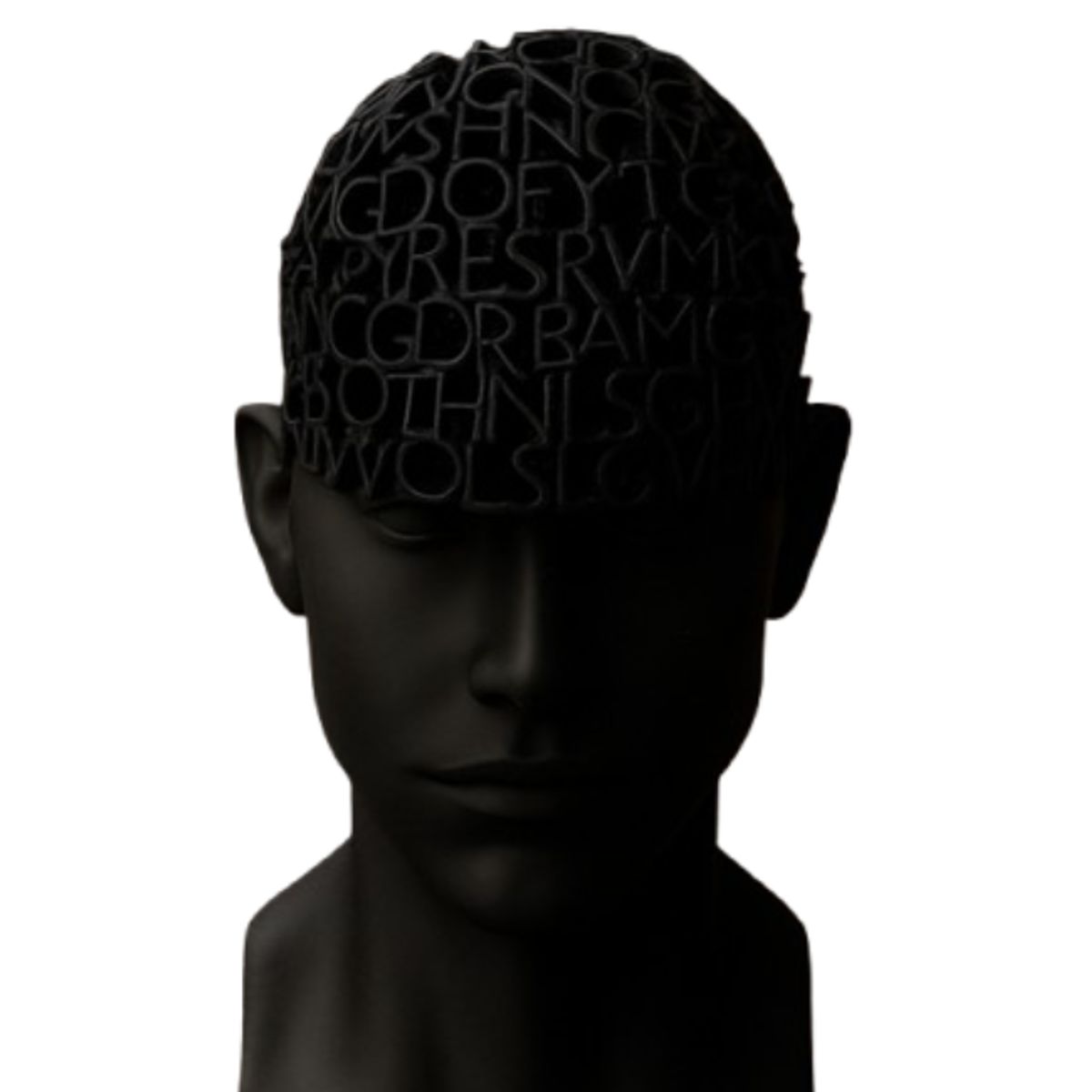 GENERICO - Escultura- Cabeza Pensativa