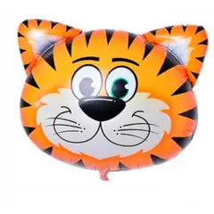 GENERICO - Globo metalico tigre 30,5x36cm