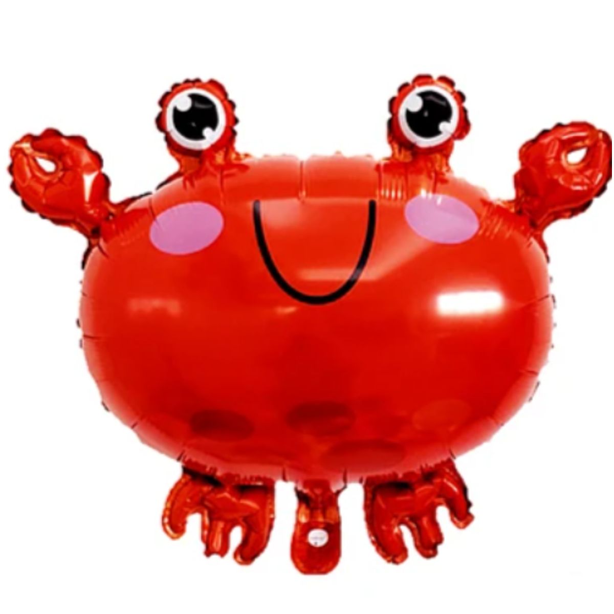 GENERICO - Globo metalizado de cangrejo 50 x 57cm