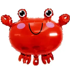 GENERICO - Globo metalizado de cangrejo 50 x 57cm