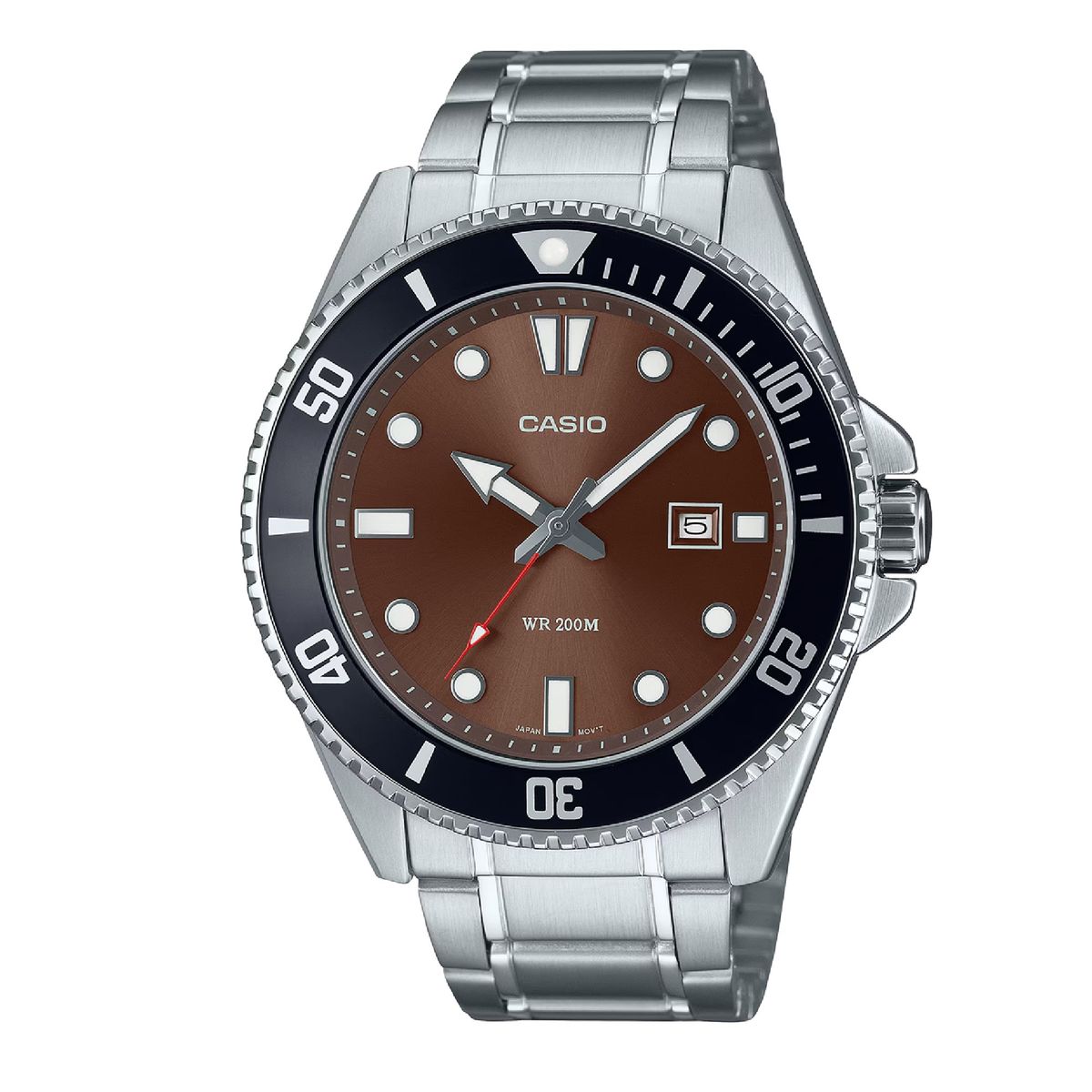 CASIO - Reloj MDV-107D-5AV Análogo Hombre