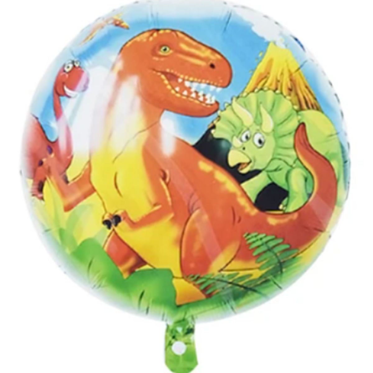 GENERICO - Globo metalico de dinosaurio 43cm