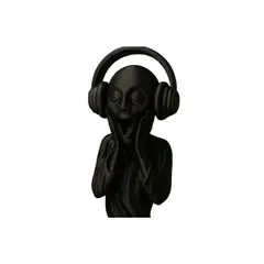 GENERICO - Escultura- El Grito con Auriculares