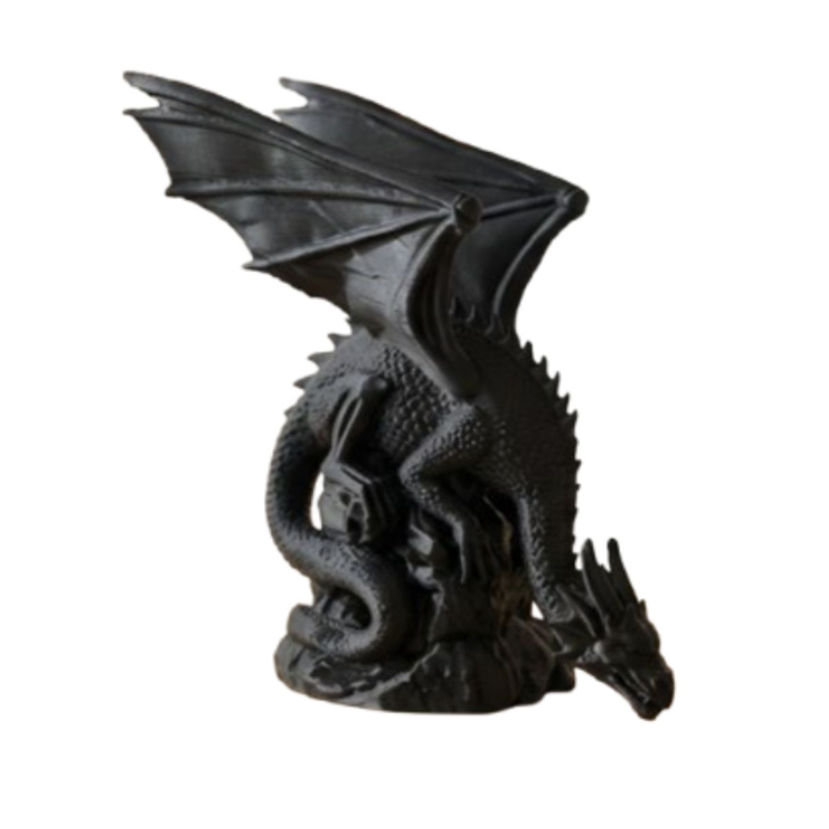 GENERICO - Escultura- Dragón Alado Fantástico
