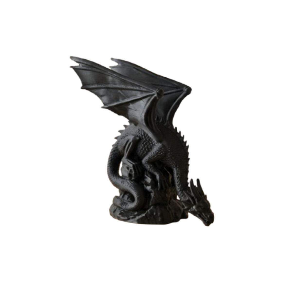 GENERICO - Escultura- Dragón Alado Fantástico