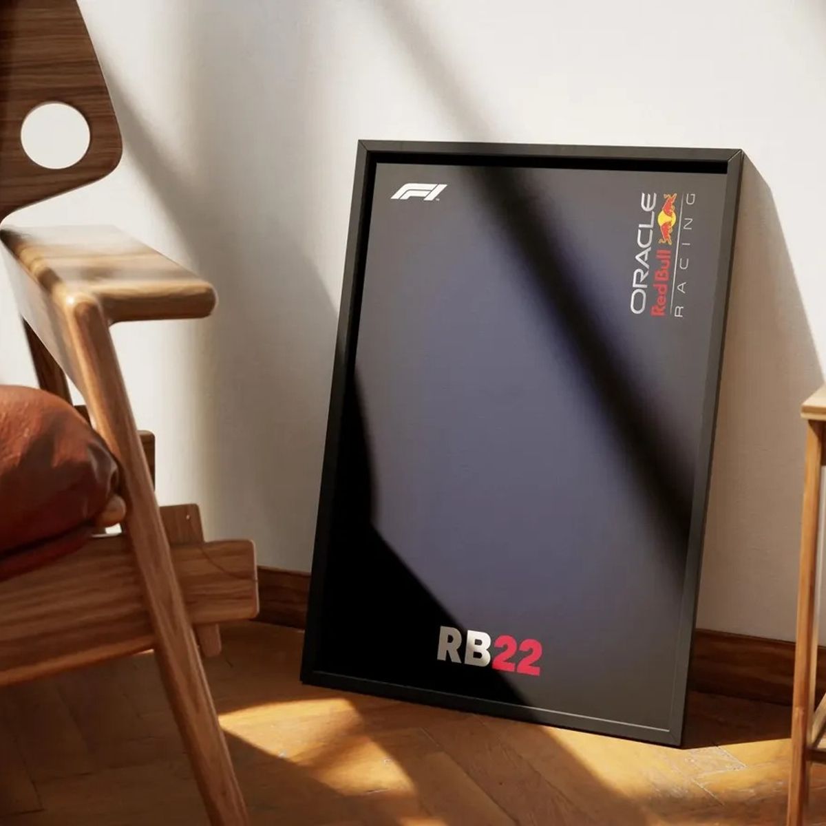 GENERICO - Cuadro Red Bull Rb22 De Fórmula 1 Colección Especial Negro