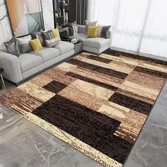 GENERICO - ALFOMBRAS PARA LIVING ANTIDESLIZANTES CON DISEÑOS TRIDIMENCIONALES