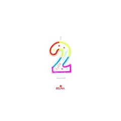 GENERICO - Vela de Cumpleaños Multicolor 2