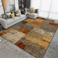 GENERICO - ALFOMBRAS PARA LIVING ANTIDESLIZANTES CON DISEÑOS TRIDIMENCIONALES