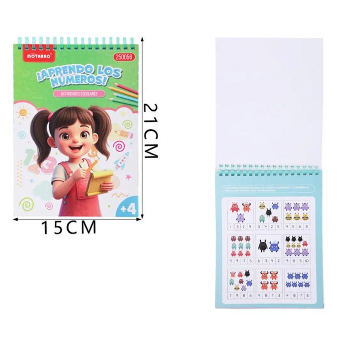 GENERICO - Block educativo kids 15x21cm