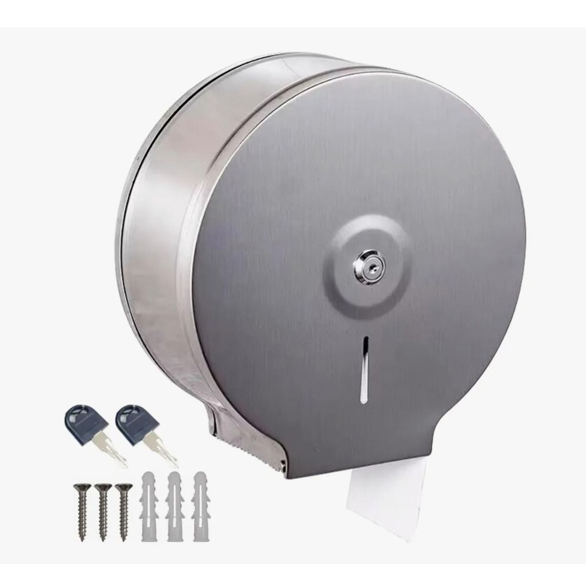 GENERICO - Accesorios Para Baños Rollo Despachador De Papel Inoxidable
