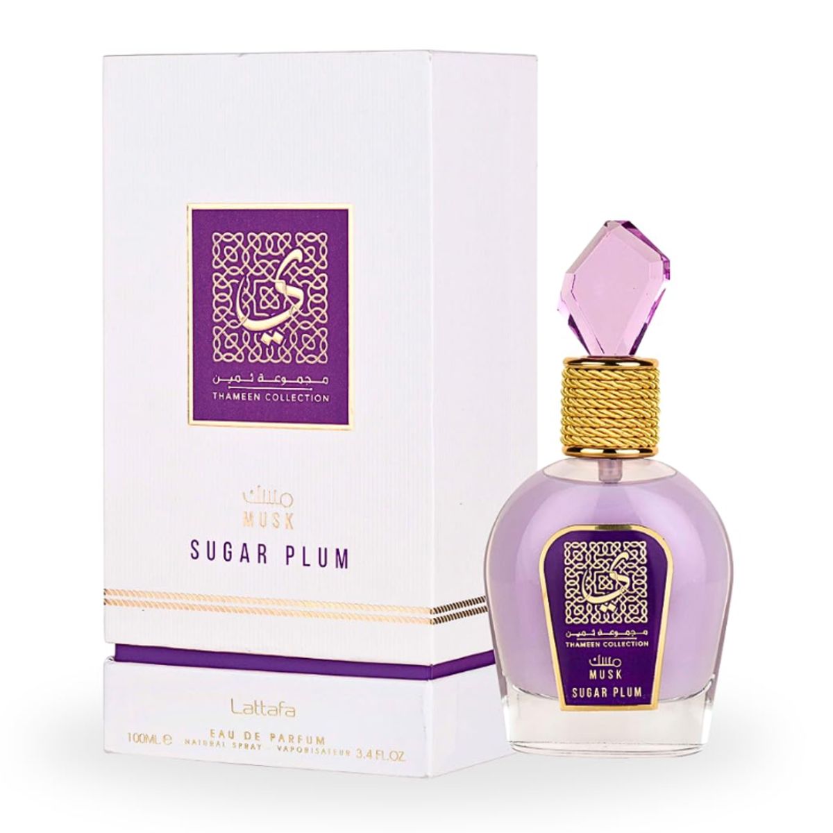 LATTAFA - Musk Eau de Parfum Thameen Collection - Sugar Plum Lattafa