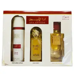 LATTAFA - Ana Abiyedh Rouge Gift Set -